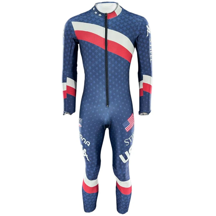 Kappa Kids USA Ski Team Kombat Race Suit - USA