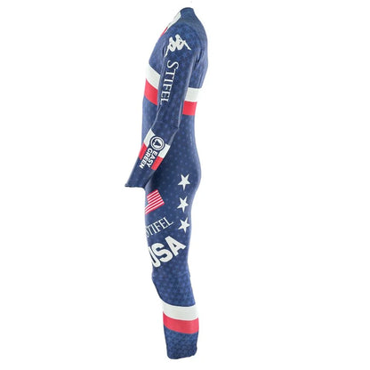 Kappa Kids USA Ski Team Kombat Race Suit - USA