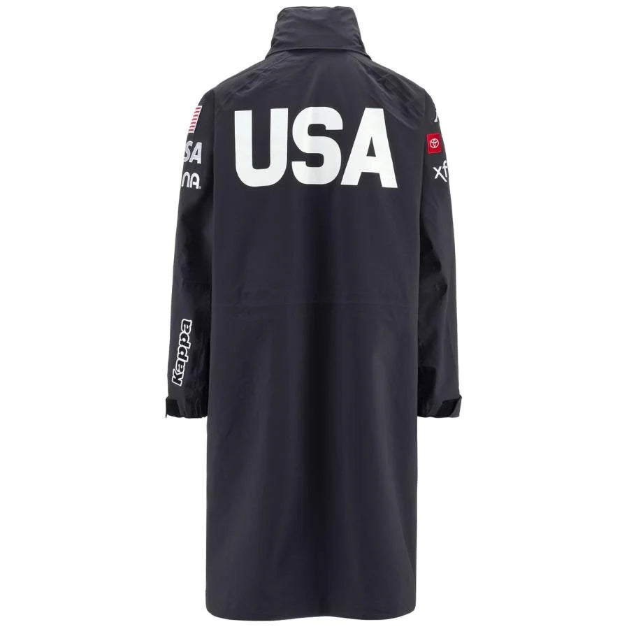 Kappa USA Ski Team Race Coat - Blue Dark USST