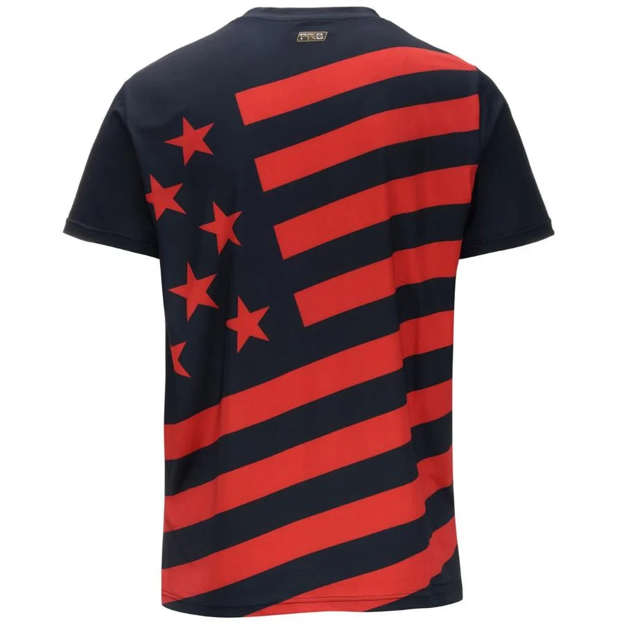 Kappa USA Team Kombat T Shirt  - Blue