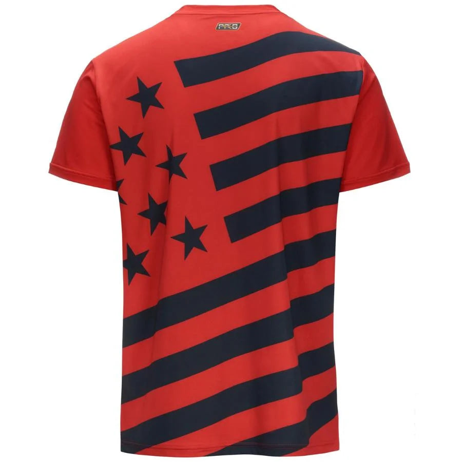 Kappa USA Team Kombat T Shirt  - Red