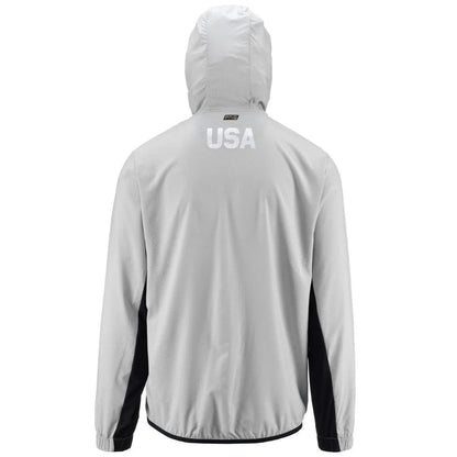 Kappa USA Team Kombat Training Jacket - Grey