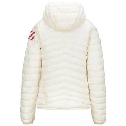 Kappa Women USA Ski Team Insulator Jacket - White Coconut