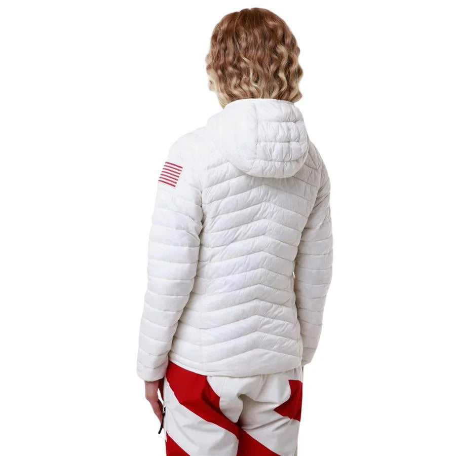 Kappa Women USA Ski Team Insulator Jacket - White Coconut