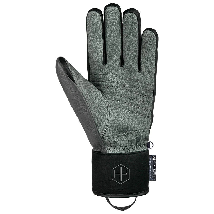 Reusch Henrik Kristoffersen Glove - Glacier Grey Black Norway