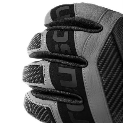 Reusch Henrik Kristoffersen Glove - Glacier Grey Black Norway