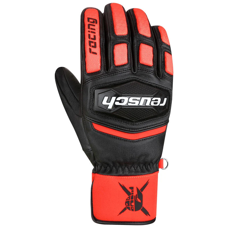 Reusch Worldcup Warrior Team Glove - Black Fluo Red