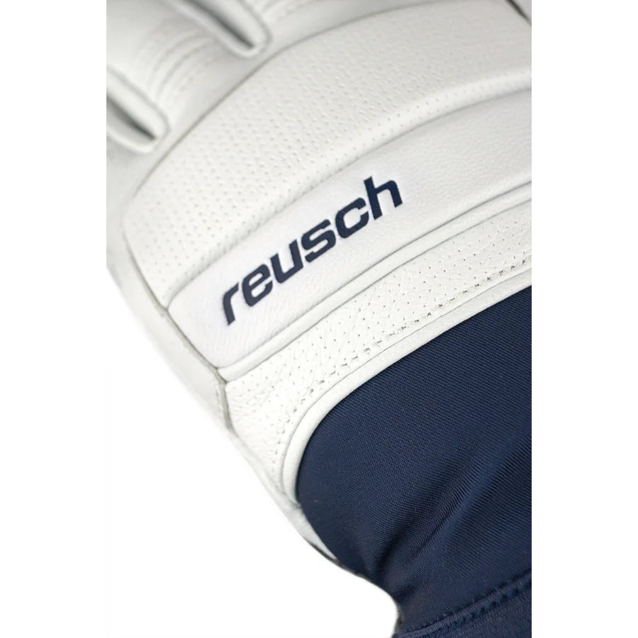 Reusch Alexis Pinturault Signature Glove - White Dress Blue France