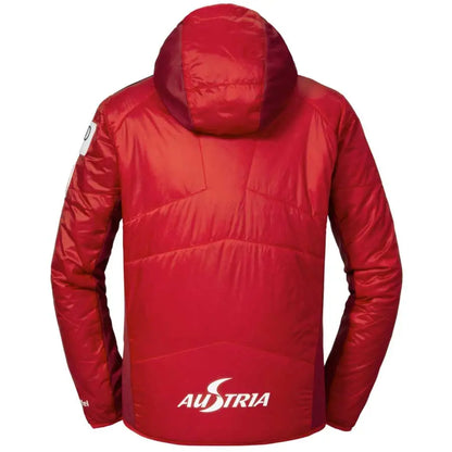 Schöffel Kid Austrian Ski Team Hybrid Stams K RT Jacket- Barbados Cherry