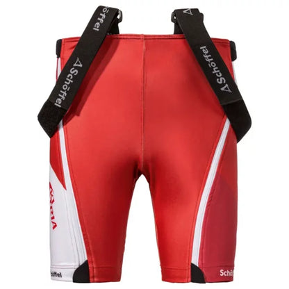 Schöffel Kid Austrian Team Race Shorts - Cherry Red