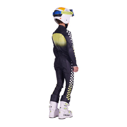 Spyder Boy Performance GS Race Suit - Lime Ice