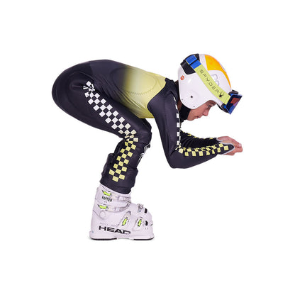 Spyder Boy Performance GS Race Suit - Lime Ice