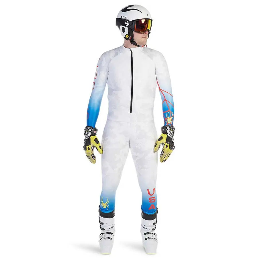 Spyder Men Performance GS Race Suit - White Multi