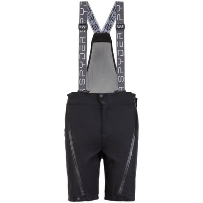 Spyder Men Softshell Suspenders Trainings Short - Black