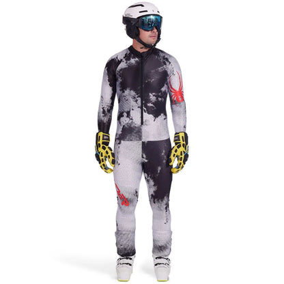 Spyder Men World Cup DH Race Suit - Black Grey Red