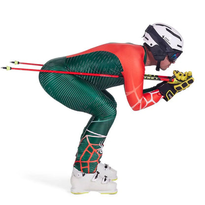 Spyder Men World Cup DH Race Suit - Cypress Green