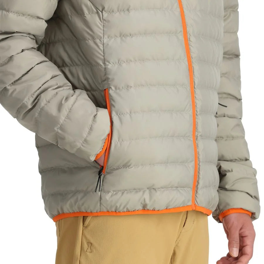 Spyder Men Zenith Down Jacket - Concrete