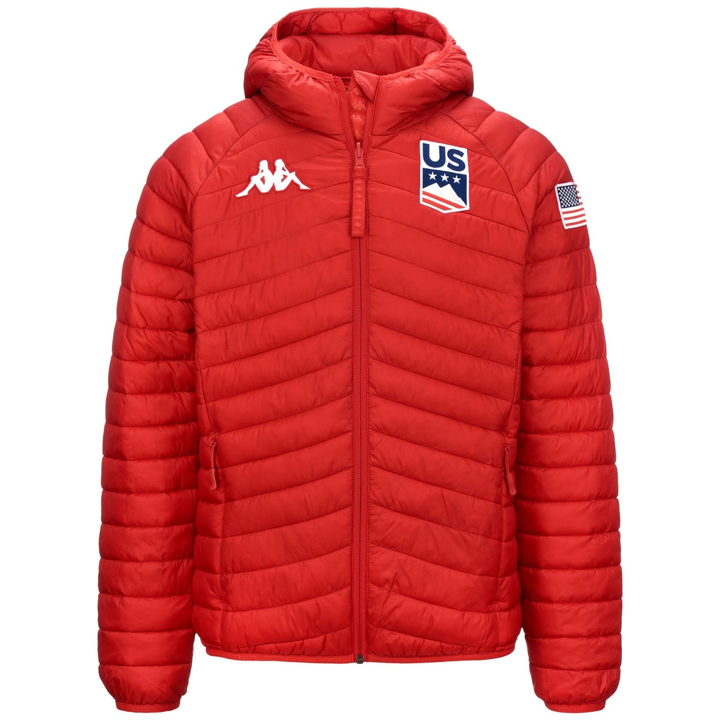 Kappa USA Ski Team Insulator Jacket  - Red Racing